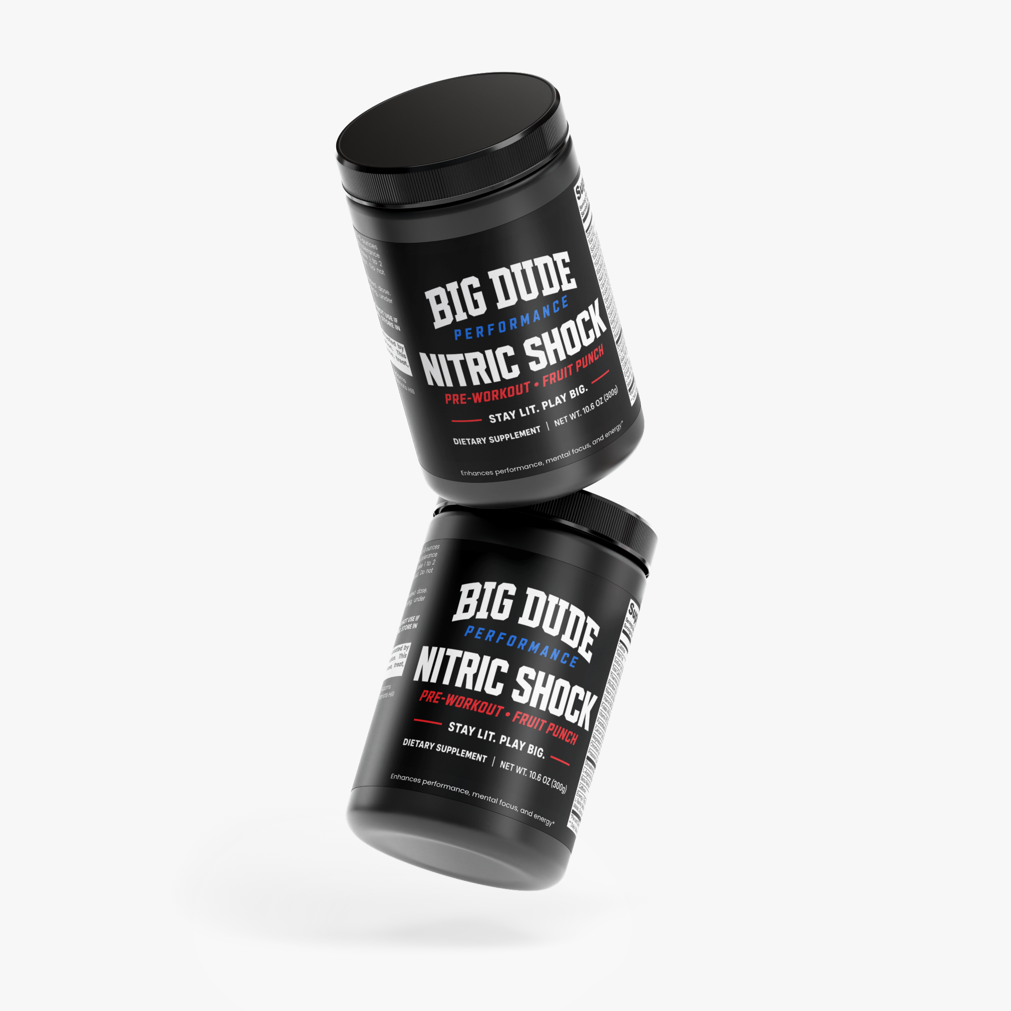 Nitric Shock Pre-Workout Powder (Fruit Punch)